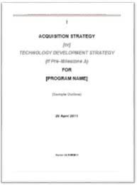 Acquisition Strategy Acqnotes