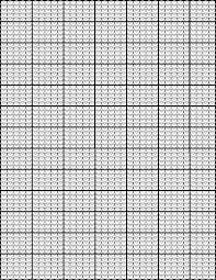 Another Knitting Graph Paper Chart That Looks Like Knit Stitches
