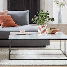 streamline rectangle coffee table