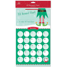 Details About Christmas Elf Reward Chart Stickers Good Behaviour Children Board Self Stick