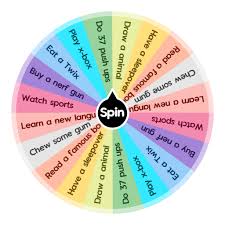 the wheel of random spin the wheel