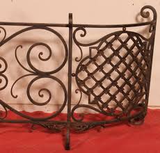 Large 19th Century Fire Place Screen