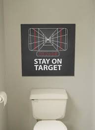 Stay On Target Star Wars Artwork Print