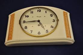 Mechanical Kitchen Ceramic Plate Clock