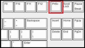 how to take a screenshot on hp laptop