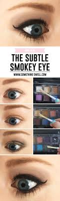 how to do a subtle smokey eye right