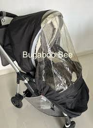 Bugaboo Lightweight Rain Cover Black