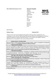 gp referral guidance letter