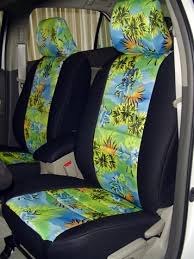 Toyota Yaris Pattern Seat Covers Wet