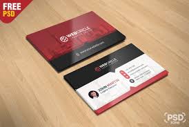 Free Corporate Business Card Psd Psd Zone