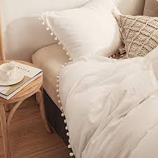 2 pieces white bedding offwhite duvet
