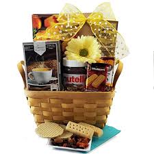 nutella coffee dream gift basket