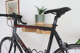 Diy Bike Hanger Tutorial Bike Wall