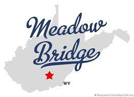 map of meadow bridge wv west virginia