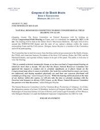 congressional field hearing pdf