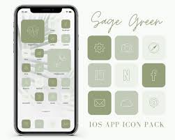 Sage Green App Icon Pack Summer