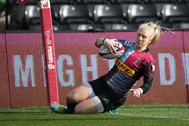 harlequins women wing heather cowell