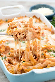 easy baked penne crazy for crust