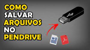 how to save files to pen drive you