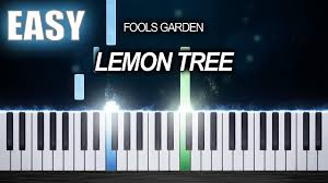 fools garden lemon tree easy piano