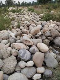 round matte big size river pebble stones