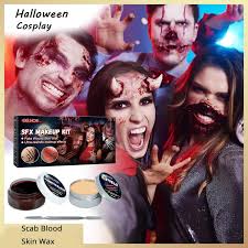 sfx makeup kit halloween cosplay zombie