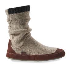 Acorn Slouch Boot Slipper Socks For Men
