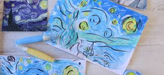Fiche activité peinture à la manière de Van Gogh | Lefranc Bourgeois