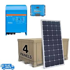 If electric rates continue to rise, and solar panel prices continue to plummet, then when i am 78, i will look like a genius. 720 W 4 Panel Solarland Off Grid Solar System Unbound Solar