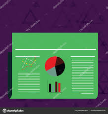 Colorful Layout Design Plan Of Text Lines Bar Linear And