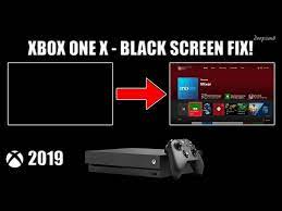 xbox one x black screen fixed you