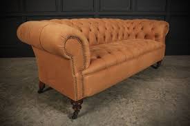 nubuck leather oned chesterfield