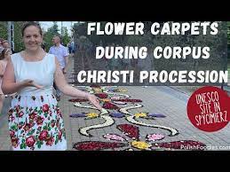 poland unesco flower carpets