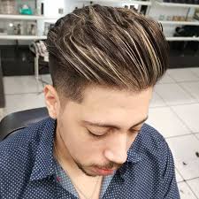40 trendy blonde highlights for men to
