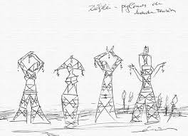 File:Humanoid pylons for the high-voltage power lines, drawing Elena Paroucheva.jpg - Wikimedia Commons