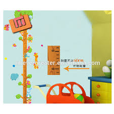 Wholesale Animals Kids Height Growth Chart Wall Sticker For Kids Room Buy Wall Sticker For Kids Room Kids Height Growth Chart Wall Sticker Height