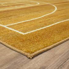 mohawk home basketball court tan 10 ft