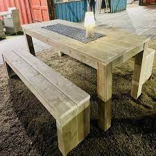 wooden garden furniture sets