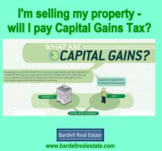 capital gains on selling property in