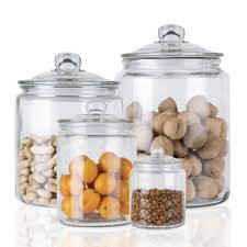 Ornami Glass Kitchen Storage Jar With