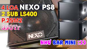 Lắp đặt dàn loa Karaoke gia đình NEXO PS8 tại Mỹ Đình - Hà Nội – PRO Sound  Việt Nam Âm Thanh Nhập Khẩu Châu Âu Chính Hãng