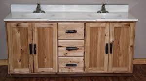 Our amish bathroom vanities come with a wide variety of options Rustic Hickory Vanity Barn Wood Furniture Rustic Furniture Bathroom Vanity Designs Bathroom Vanity Rustic Bathroom Vanities