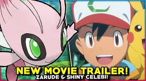 NEW POKEMON THE MOVIE COCO TRAILER! SHINY CELEBI! ZARUDE! Trailer Breakdown  & More! - YouTube
