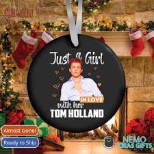 tom holland ornament