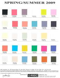 Color Cards Rbc Industries