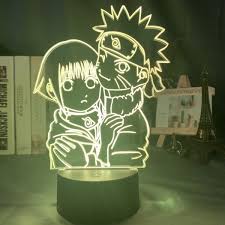 All your favorite characters brought to light! Naruto Anime 3d Led Night Light Remote Control Desk Lamp Decoration