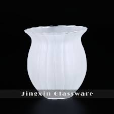 China Frosted Striped Glass Shade