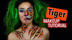 tiger makeup tutorial you