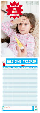 Printable Medicine Tracker