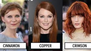 best red hair color for skin tone red